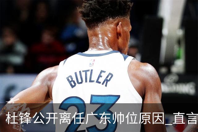 杜锋公开离任广东帅位原因 直言顾全和李楠压力大
